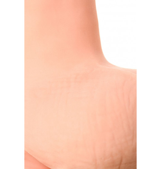 Телесный вибратор-реалистик Alfonso - 18,5 см.