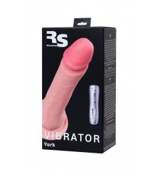 Телесный вибратор-реалистик York - 21 см.