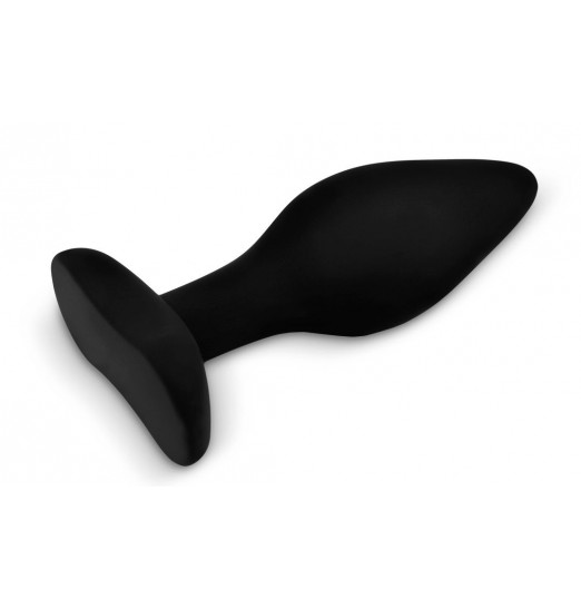 Черная анальная пробка - 11,5 см.