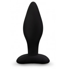 Черная анальная пробка - 11,5 см.