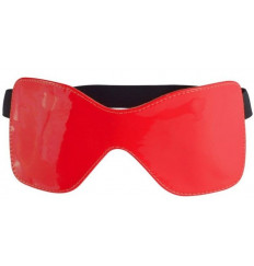 Красная лаковая маска на резиночке Красная лаковая маска на резиночке