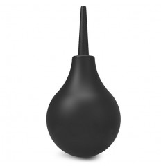 Черный анальный душ с обратным клапаном Non Return Valve Anal Douche