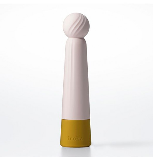 Нежно-розовый вибратор с шаровидной мягкой головкой IROHA Rin Kogane - 14,8 см. Нежно-розовый вибратор с шаровидной мягкой головкой IROHA Rin Kogane - 14,8 см.