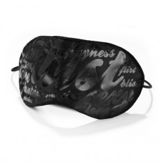 Черная маска на глаза BLIND PASSION MASK