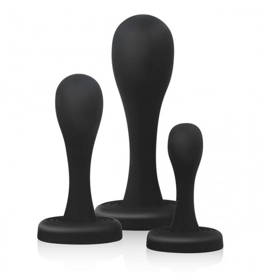 Набор из 3 анальных пробок Butt Kickers