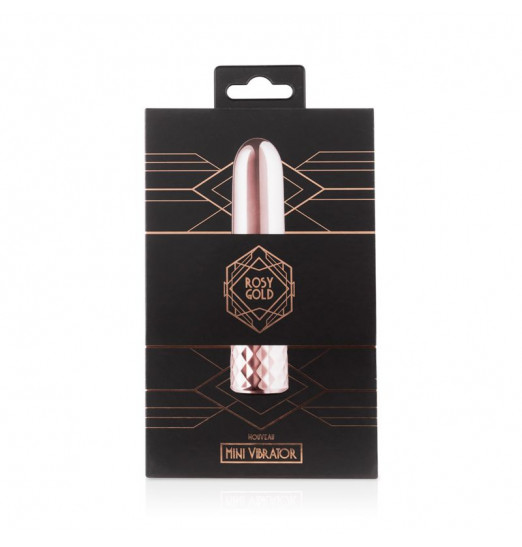 Розовый перезаряжаемый мини-вибратор Mini Vibrator - 9,5 см.