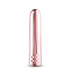 Розовый перезаряжаемый мини-вибратор Mini Vibrator - 9,5 см.