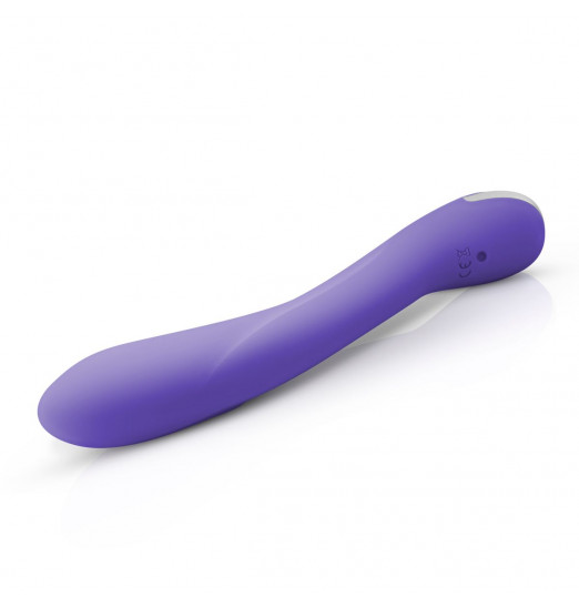 Фиолетовый вибратор для G-стимуляции Lici G-Spot Vibrator - 22,5 см.