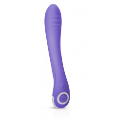 Фиолетовый вибратор для G-стимуляции Lici G-Spot Vibrator - 22,5 см.