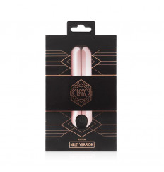 Золотистая вибропуля Rosy Gold Bullet Vibrator - 7,5 см.
