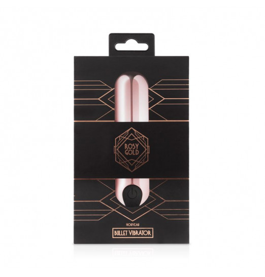 Золотистая вибропуля Rosy Gold Bullet Vibrator - 7,5 см. Золотистая вибропуля Rosy Gold Bullet Vibrator - 7,5 см.