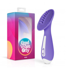 Фиолетовый клиторальный стимулятор Nara