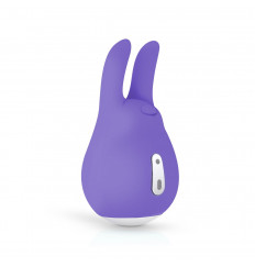 Фиолетовый клиторальный стимулятор Tedy