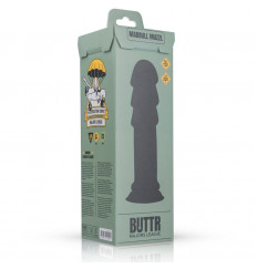 Черный фаллоимитатор MadBull Muzzl - 28,9 см.