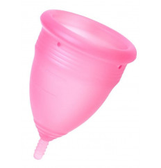 Розовая менструальная чаша - размер L