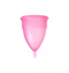 Розовая менструальная чаша - размер S