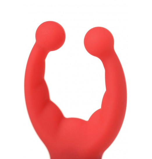 Красный мини-вибратор  Штучка