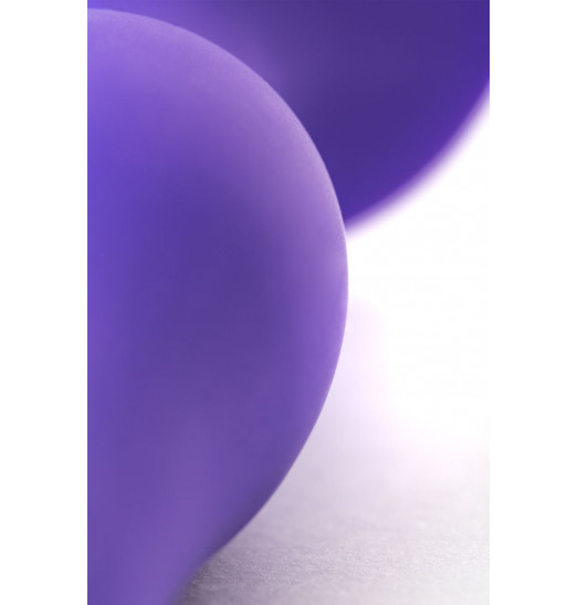 Фиолетовая анальная пробка - 12,5 см.