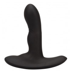 Чёрный вибромассажер простаты Eclipse Rocking Probe - 11,5 см.