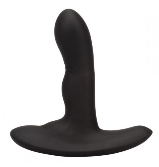 Чёрный вибромассажер простаты Eclipse Rocking Probe - 11,5 см. Чёрный вибромассажер простаты Eclipse Rocking Probe - 11,5 см.