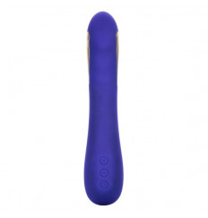 Фиолетовый вибратор с электростимуляцией Intimate E-Stimulator Petite Wand - 18,5 см.