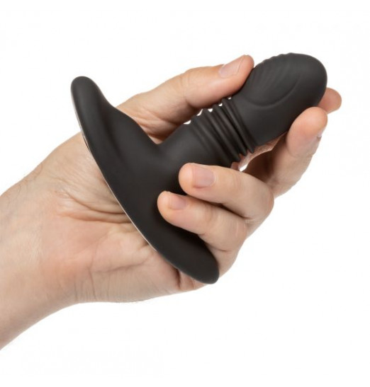 Массажер простаты Thrusting Rotator Probe с вращением головки - 11,5 см.