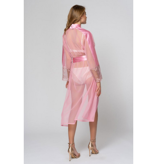 Соблазнительный пеньюар с поясом Соблазнительный пеньюар с поясом