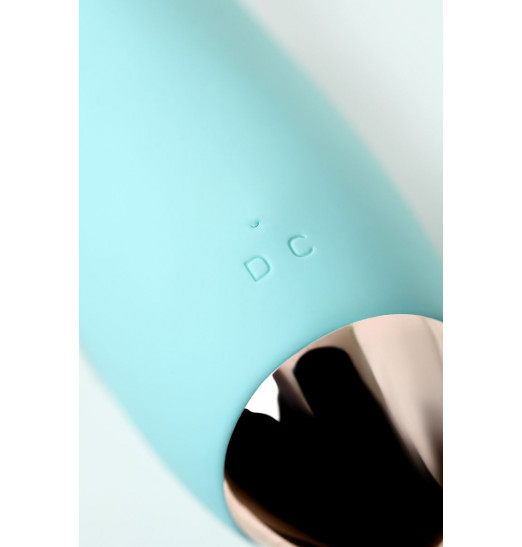 Голубой вибратор с клиторальным стимулятором CRYSTAL - 18,3 см. Голубой вибратор с клиторальным стимулятором CRYSTAL - 18,3 см.