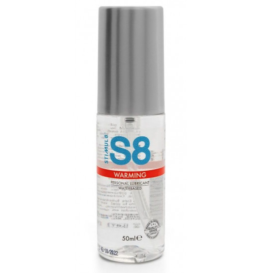 Cогревающий лубрикант на водной основе Stimul8 Warming Lube - 50 мл.