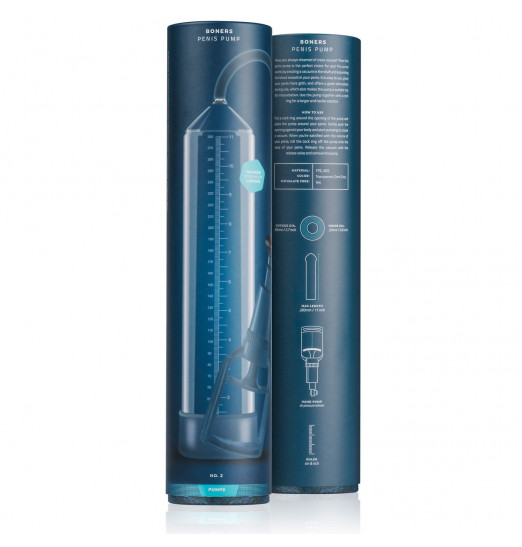 Прозрачная ручная вакуумная помпа для мужчин Penis Pump №2