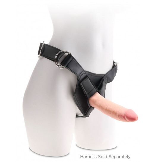 Телесный фаллоимитатор на присоске 7 Triple Density Cock - 21 см. Телесный фаллоимитатор на присоске 7 Triple Density Cock - 21 см.