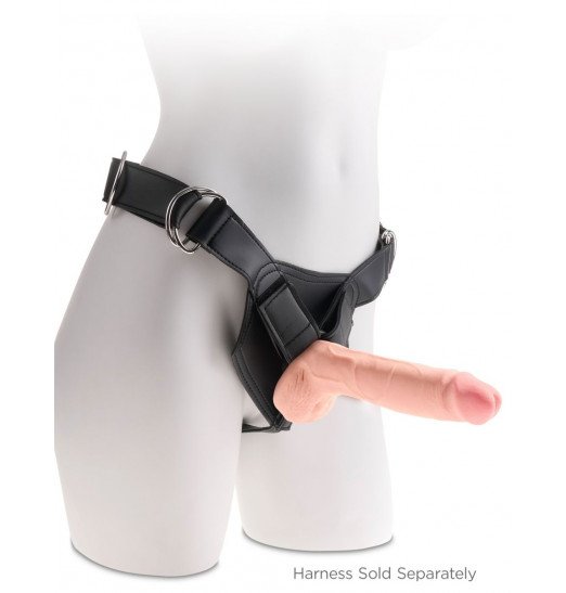 Телесный фаллоимитатор на присоске 9 Triple Density Cock with Balls - 24,1 см. Телесный фаллоимитатор на присоске 9 Triple Density Cock with Balls - 24,1 см.