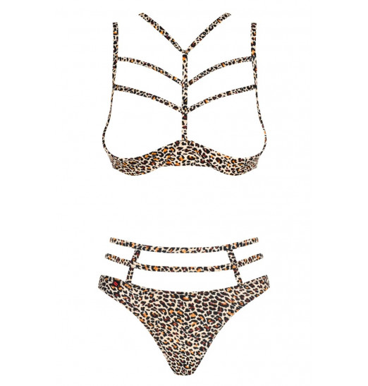 Пикантный комплект Selvy с открытой грудью