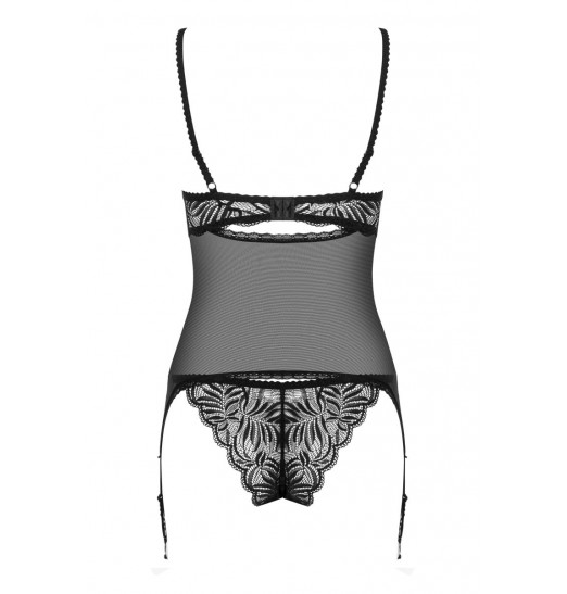 Кружевной корсаж Contica с маленькой шнуровкой по центру