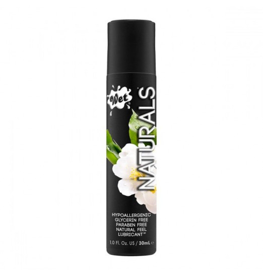 Увлажняющий лубрикант на водной основе Wet Naturals - 30 мл.