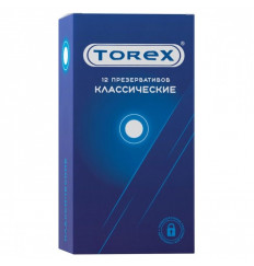 Гладкие презервативы Torex  Классические  - 12 шт.