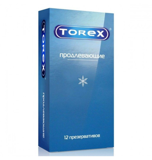 Презервативы Torex  Продлевающие  с пролонгирующим эффектом - 12 шт.