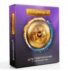 Презервативы Гладиатор Ультратонкие - 3 шт. Презервативы Гладиатор Ультратонкие - 3 шт.