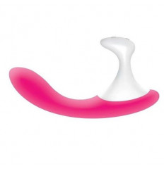 Розовый вибростимулятор простаты LArque Prostate Massager - 17,8 см.