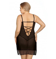 Сексуальная сорочка Vela с кружевом и оборкой