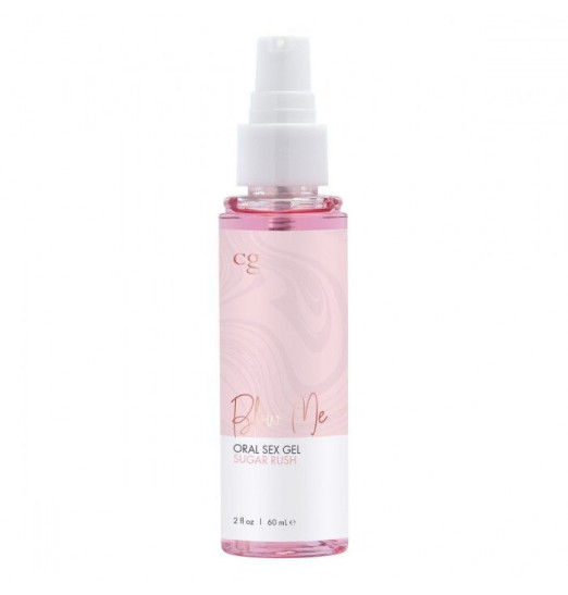 Гель для орального секса Sugar Rush с ароматом сладкой ваты - 60 мл.
