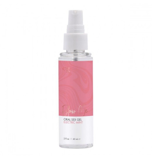 Гель для орального секса Electric Mint с ароматом мяты - 60 мл.