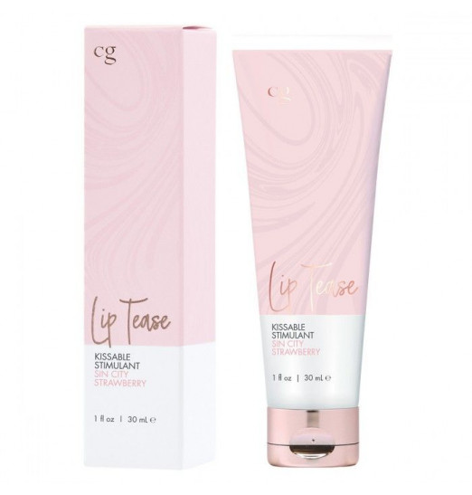 Возбуждающий гель для клитора Sin City Strawberry со вкусом клубники - 30 мл. Возбуждающий гель для клитора Sin City Strawberry со вкусом клубники - 30 мл.