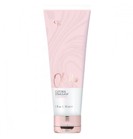 Стимулирующий крем для клитора с эффектом охлаждения Oh Yes - 30 мл.