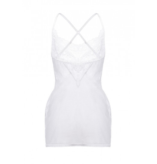 Полупрозрачная комбинация Lizaveta с бретелями крест-накрест