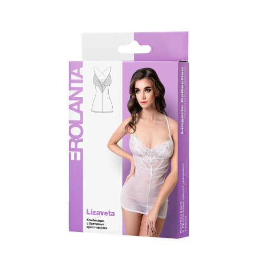 Комбинация Lizaveta с бретелями крест-накрест