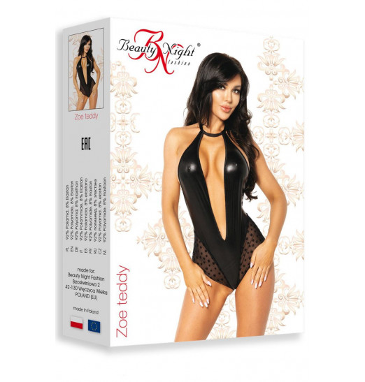 Тедди Zoe с эффектом мокрой ткани