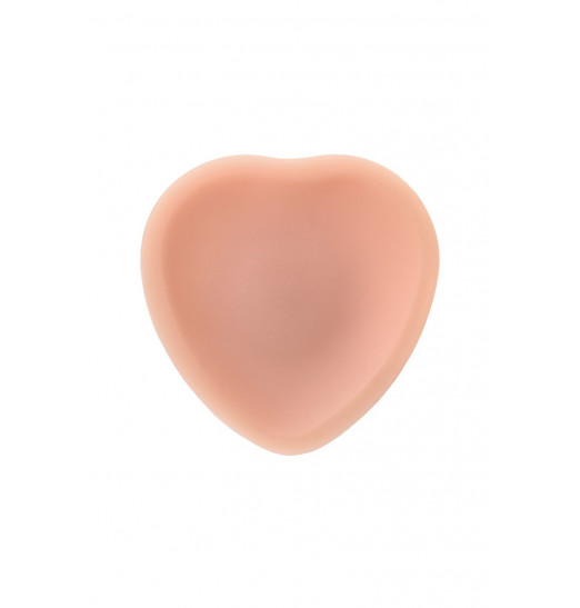 Телесный фаллос на присоске Silicone Bendable Dildo XL - 20 см.