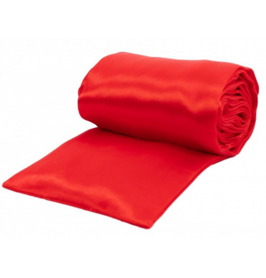 Красная атласная лента для связывания - 1,4 м.