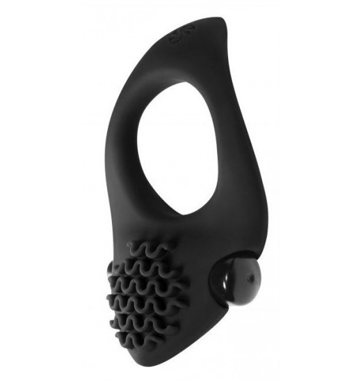 Черное эрекционное виброкольцо Pure Passion Midnight Черное эрекционное виброкольцо Pure Passion Midnight